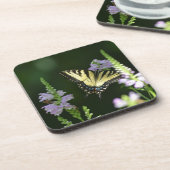 Schmetterling im Garten Untersetzer (Linke Seite)