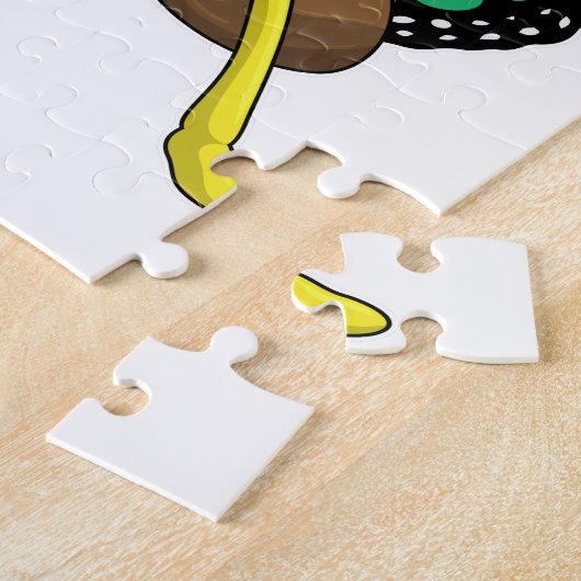 Schmetterling im Hip Hop-Dance-Labor Puzzle (Seite)