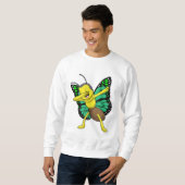 Schmetterling im Hip Hop-Dance-Labor Sweatshirt (Vorne ganz)