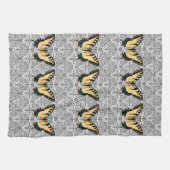 Schmetterling im Mittelpunkt Geschirrtuch (Horizontal)