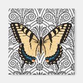 Schmetterling im Mittelpunkt Magnet (Vorne)