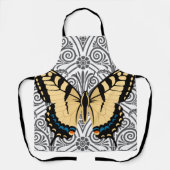 Schmetterling im Mittelpunkt Schürze (Vorderseite)