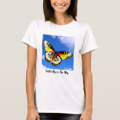 Schmetterling im T - Shirt (Vorderseite)
