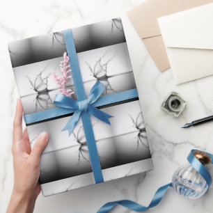 Schmetterling im Wasserschlamm Geschenkpapier