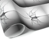 Schmetterling im Wasserschlamm Geschenkpapier (Rolleneckpunkt)