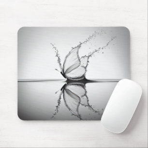 Schmetterling im Wasserschlamm Mousepad