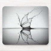 Schmetterling im Wasserschlamm Mousepad (Vorne)