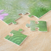 Schmetterling im Zinnia Puzzle (Seite)