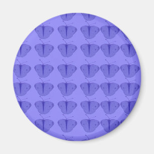 Schmetterling in blau magnet