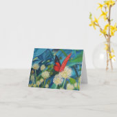 Schmetterling in den Blumen Karte (Gelbe Blume)