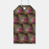 Schmetterling in den Gartentipps Geschenkanhänger (Rückseite)