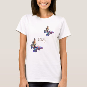 Schmetterling in den Wolken T-Shirt