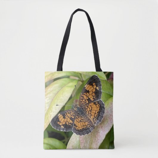 Schmetterling in der Natur-Tasche Tasche (Vorderseite)