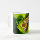 Schmetterling in der Sonne Kaffeetasse (Vorderseite Links)