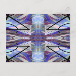 Schmetterling in einer Zeitschleife Postkarte