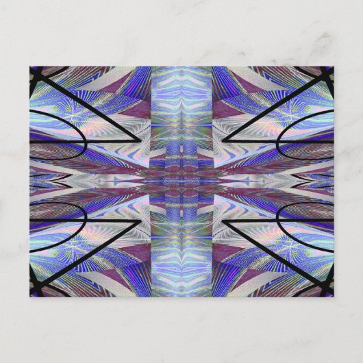 Schmetterling in einer Zeitschleife Postkarte (Vorderseite)