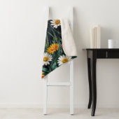 Schmetterling in Flammen Fantasie weiße Kamillenku Sherpadecke (Beispiel)