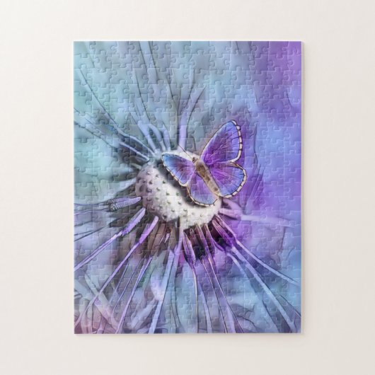Schmetterling in Frühlingsfarben Puzzle (Vertikal)