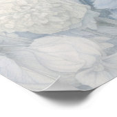 Schmetterling in Gartenbildern Poster (Ecke)