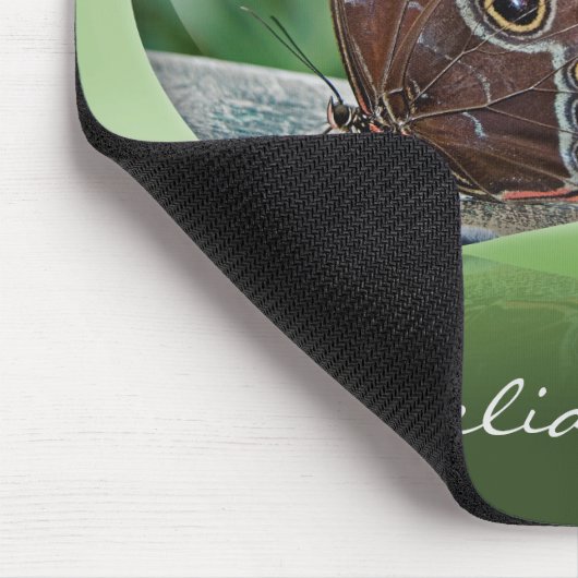 Schmetterling in Glühbirne Mousepad (Ecke)