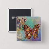 SCHMETTERLING IN GOLDEN FUNKEN BUTTON (Vorne & Hinten)