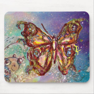 SCHMETTERLING IN GOLDEN FUNKEN MOUSEPAD