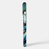 Schmetterling in Labradorit Case-Mate iPhone Hülle (Rückseite / Links)