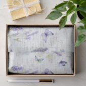 Schmetterling in Lavendel Seidenpapier (Geschenk)