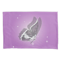 Schmetterling in Lilac Single Pillowcase