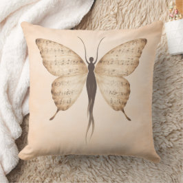 Schmetterling in Menschengestalt Kissen
