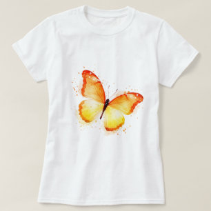 Schmetterling in Orange T-Shirt