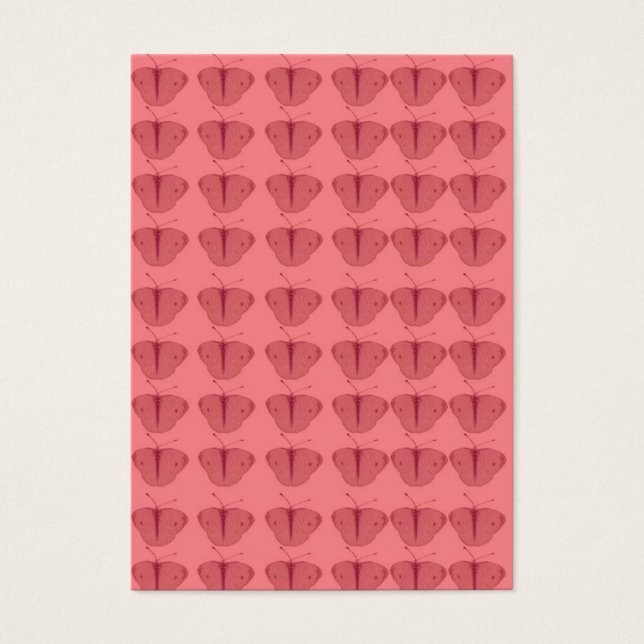 Schmetterling in Rot (Vorderseite)