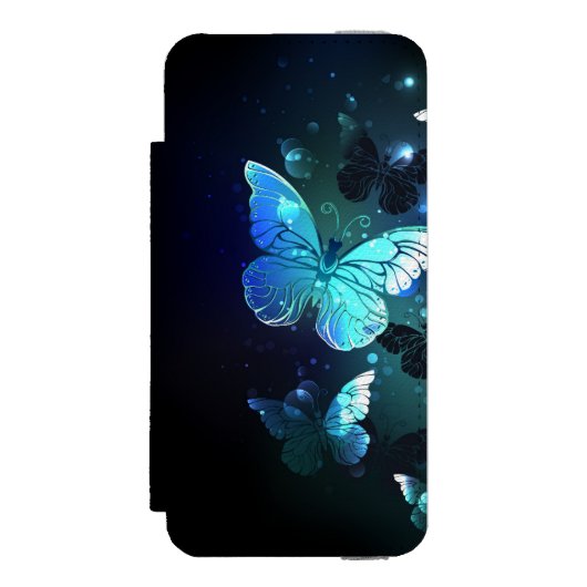 Schmetterling Incipio iPhone Geldbeutel-Hülle (Folio Vorderseite)