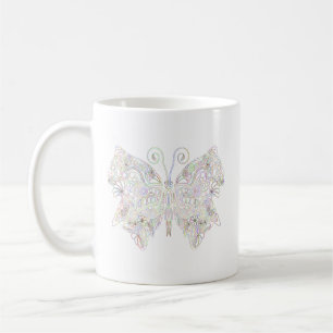 Schmetterling Insekt Design Farbige Natur Kaffeetasse