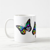 Schmetterling-Inspiration Kaffeetasse (Links)