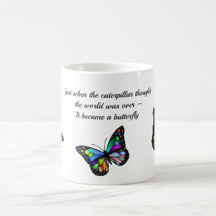 Schmetterling-Inspirationsangebot Kaffeetasse