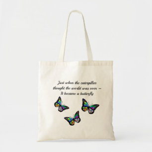 Schmetterling-Inspirationsangebot Tragetasche