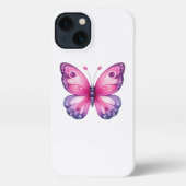 Schmetterling iPhone Hülle (Rückseite)