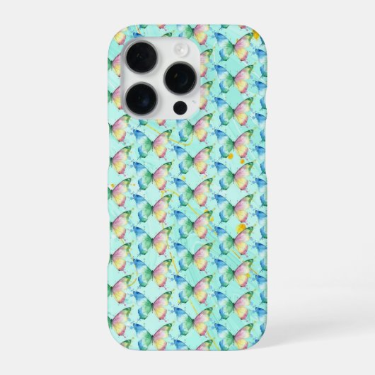 Schmetterling iPhone Hülle (Rückseite)