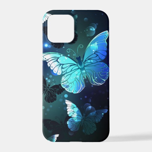 Schmetterling iPhone Hülle (Rückseite)