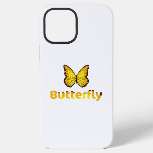 Schmetterling iPhone Hülle (Rückseite)