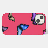Schmetterling iPhone Hülle (Rückseite (Horizontal))