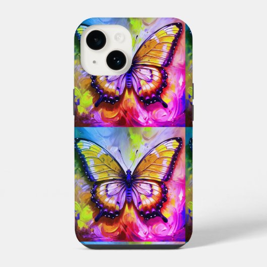 Schmetterling iPhone hülle (Rückseite)