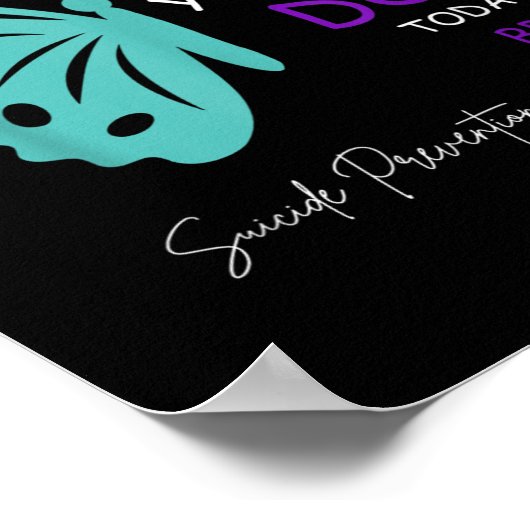 Schmetterling ist in Ordnung, wenn das Einzige, wa Poster (Ecke)