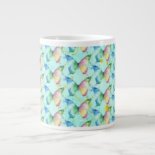 Schmetterling Jumbo-Tasse (Vorderseite)