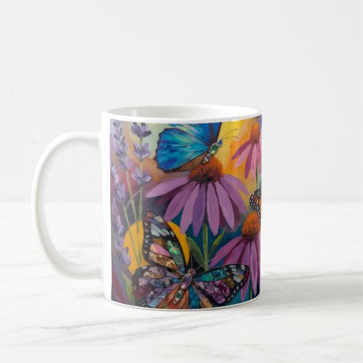Schmetterling kaffeetasse (Links)