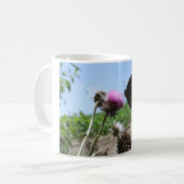 Schmetterling Kaffeetasse (Vorderseite Links)