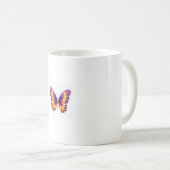 Schmetterling Kaffeetasse (VorderseiteRechts)