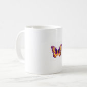 Schmetterling Kaffeetasse (Vorderseite Links)