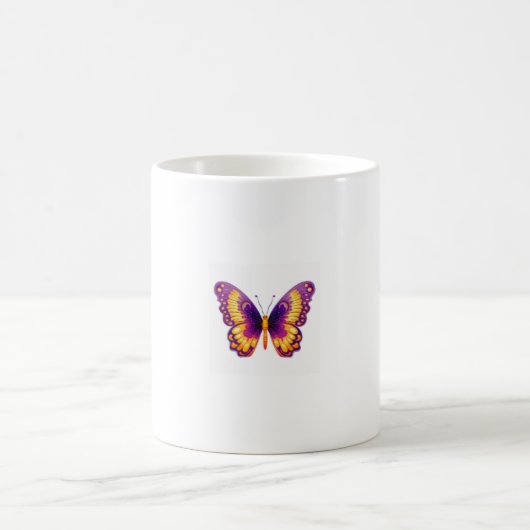 Schmetterling Kaffeetasse (Mittel)